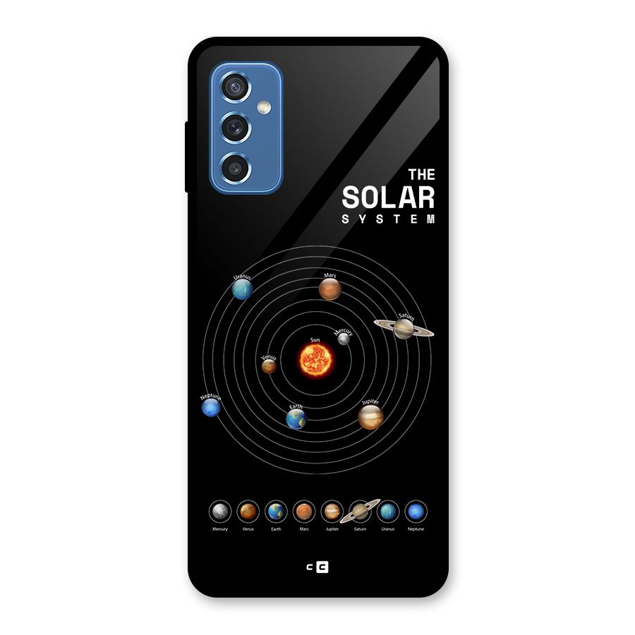 The Solar System Glass Back Case for Galaxy M52 5G