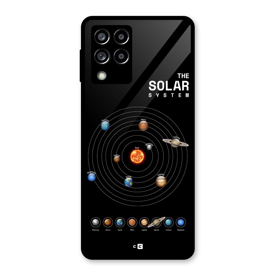 The Solar System Glass Back Case for Galaxy M53 5G