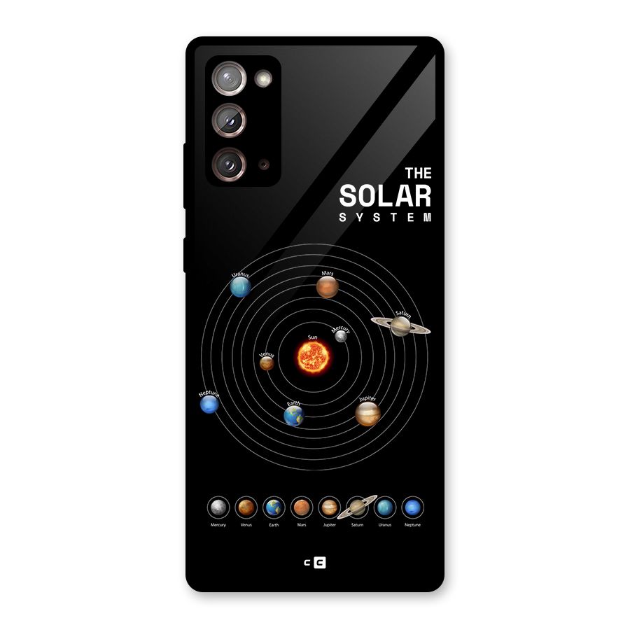 The Solar System Glass Back Case for Galaxy Note 20
