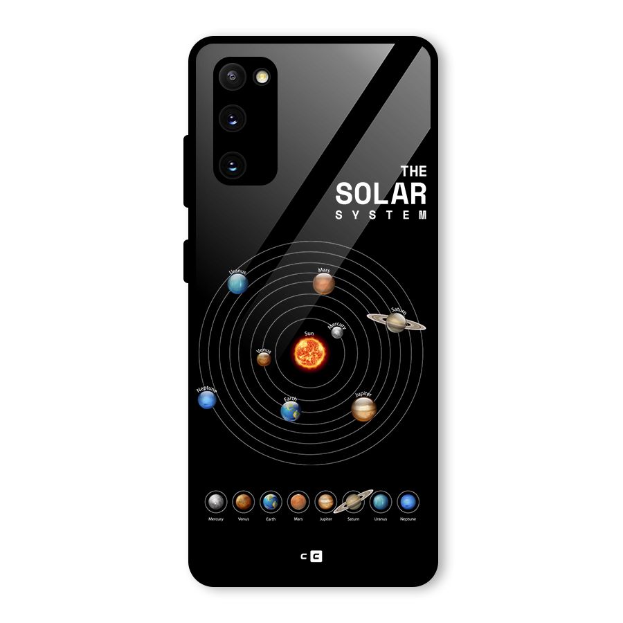 The Solar System Glass Back Case for Galaxy S20 FE