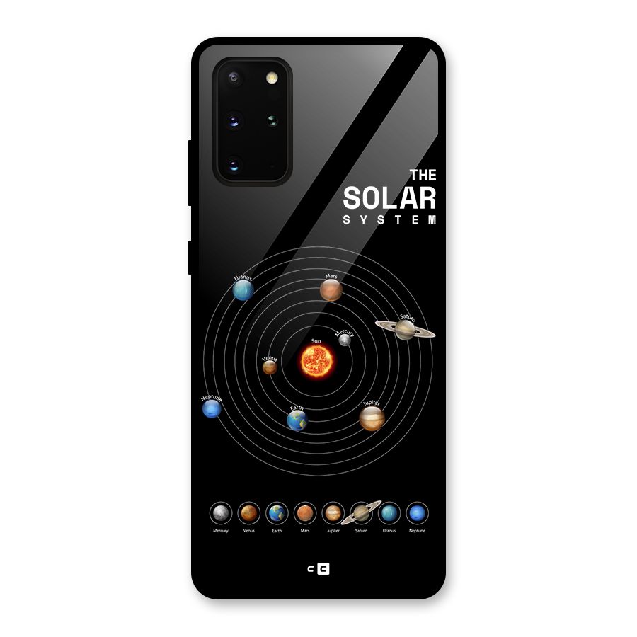 The Solar System Glass Back Case for Galaxy S20 Plus