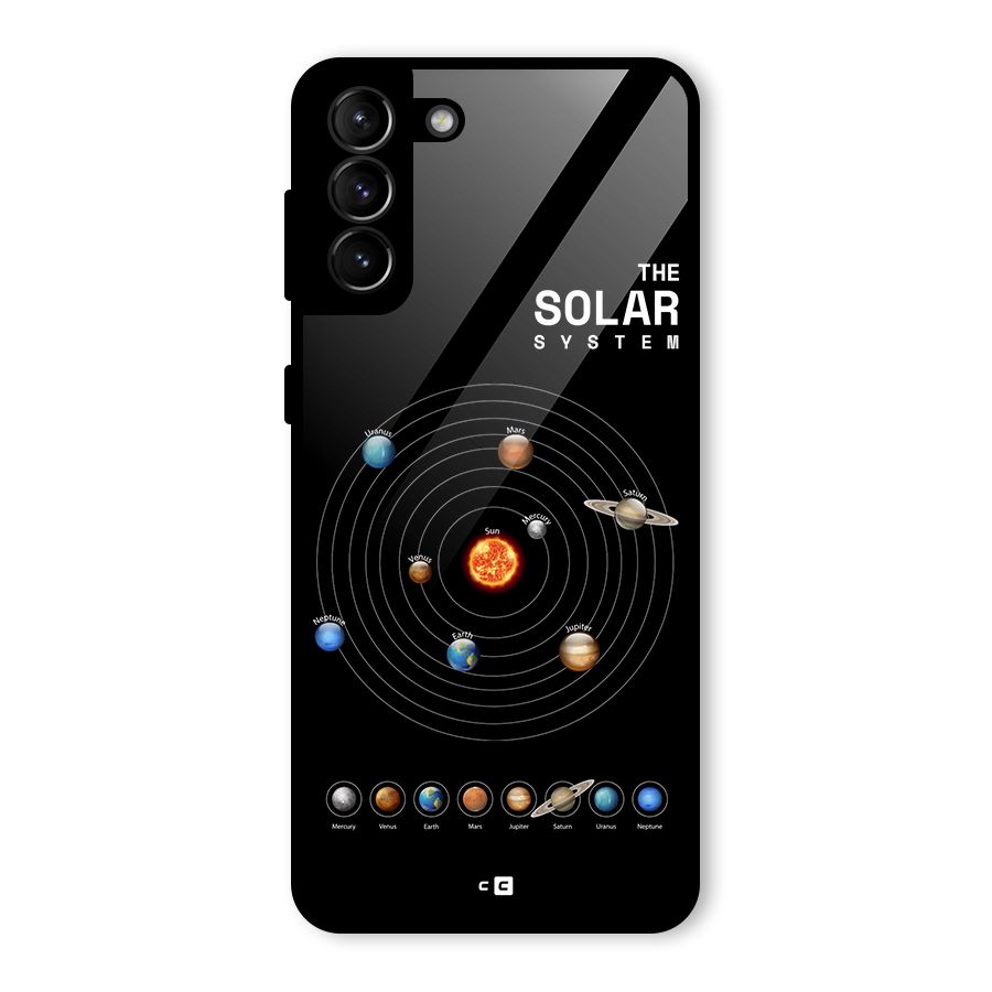 The Solar System Glass Back Case for Galaxy S21 Plus