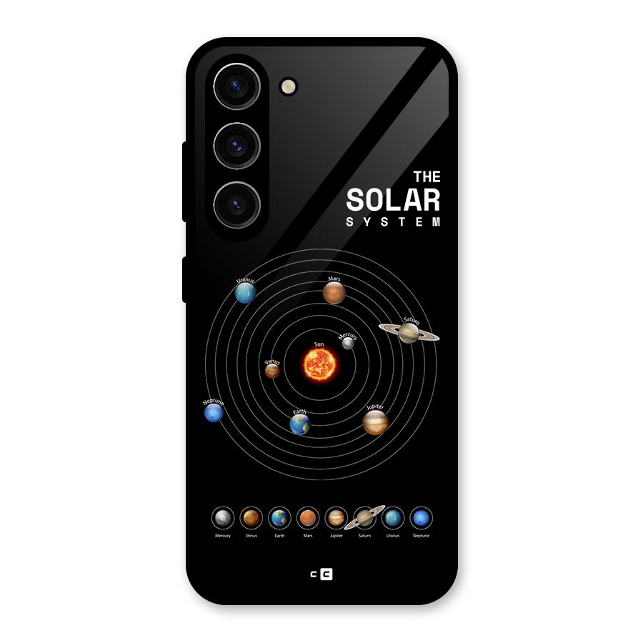 The Solar System Glass Back Case for Galaxy S23