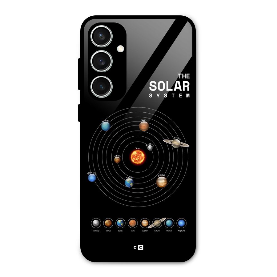 The Solar System Glass Back Case for Galaxy S23 FE