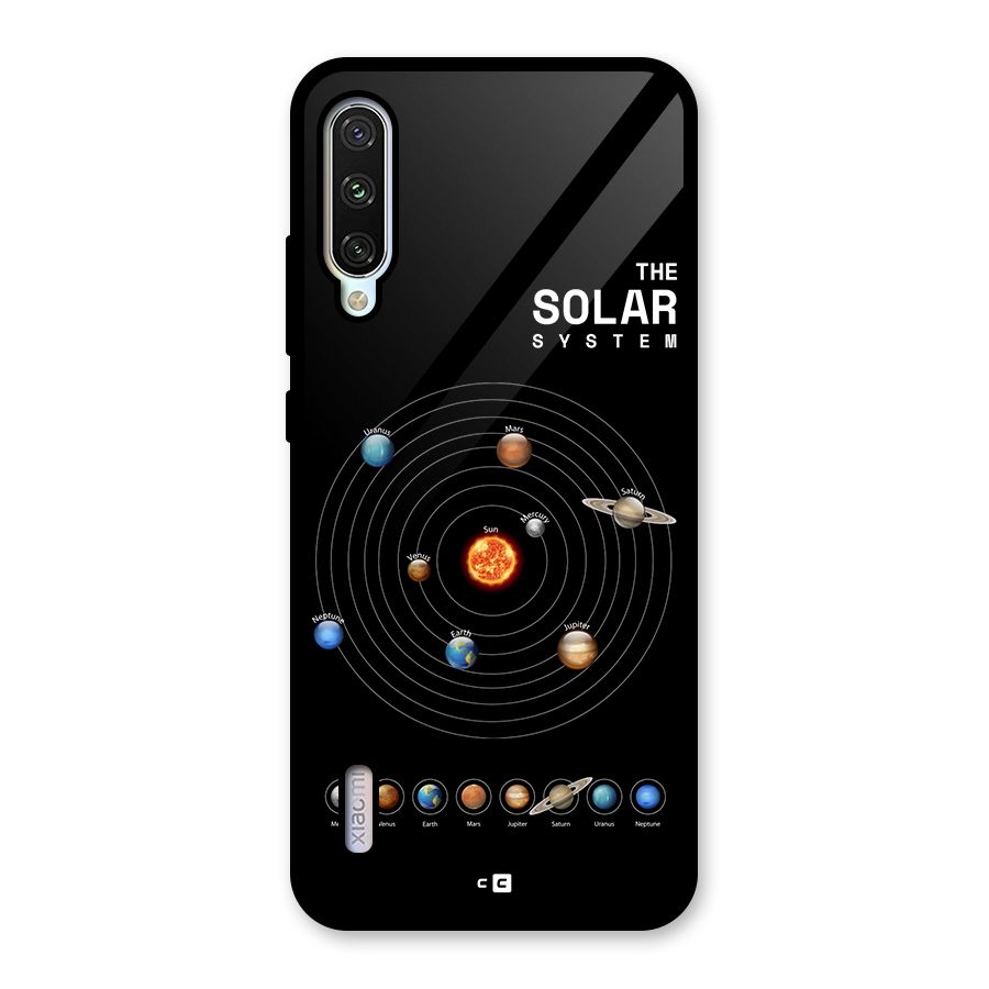 The Solar System Glass Back Case for Mi A3