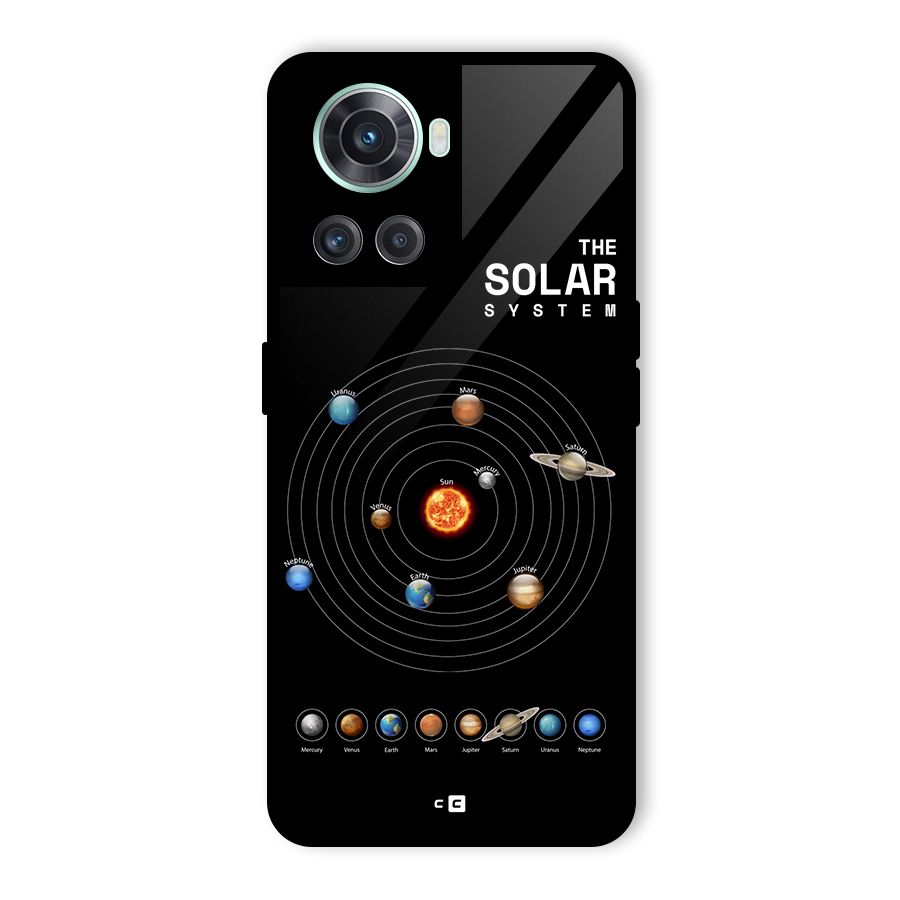 The Solar System Glass Back Case for OnePlus 10R