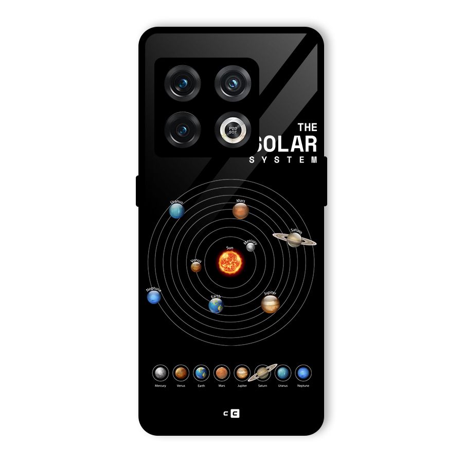 The Solar System Glass Back Case for OnePlus 10 Pro 5G