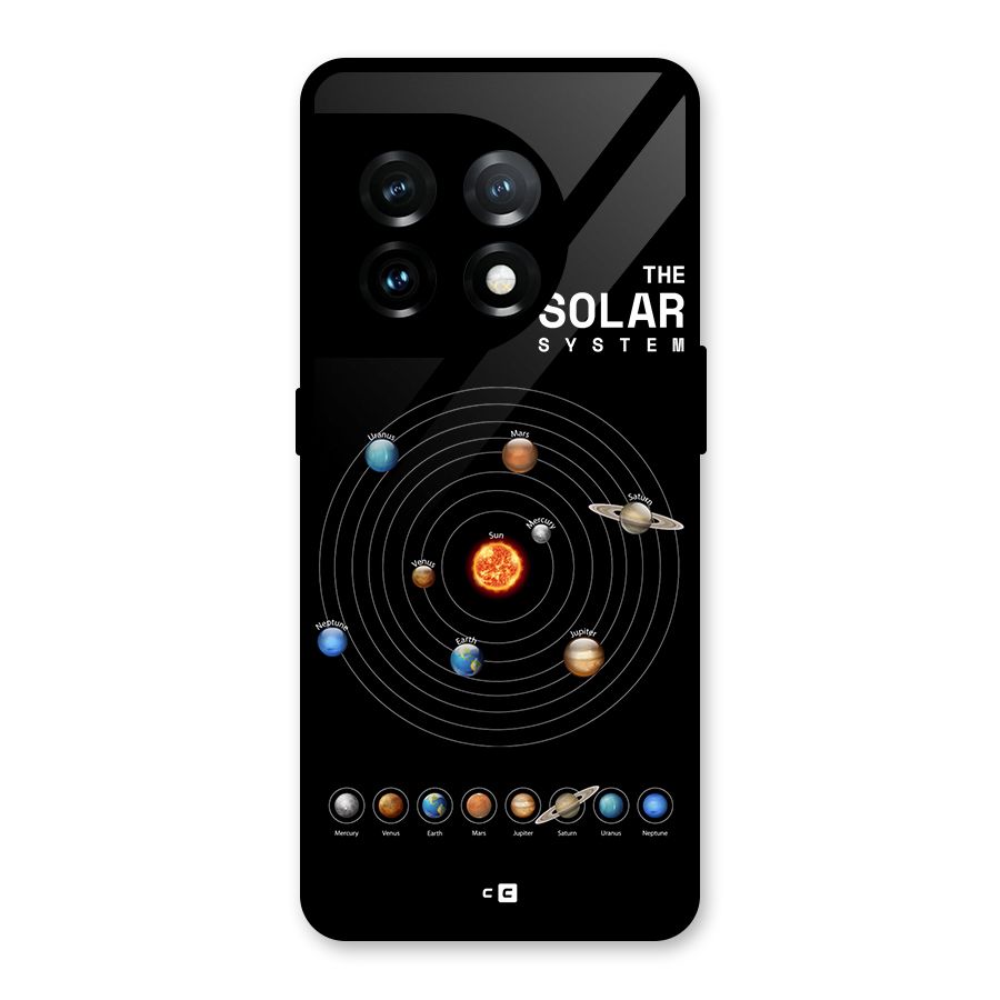 The Solar System Glass Back Case for OnePlus 11
