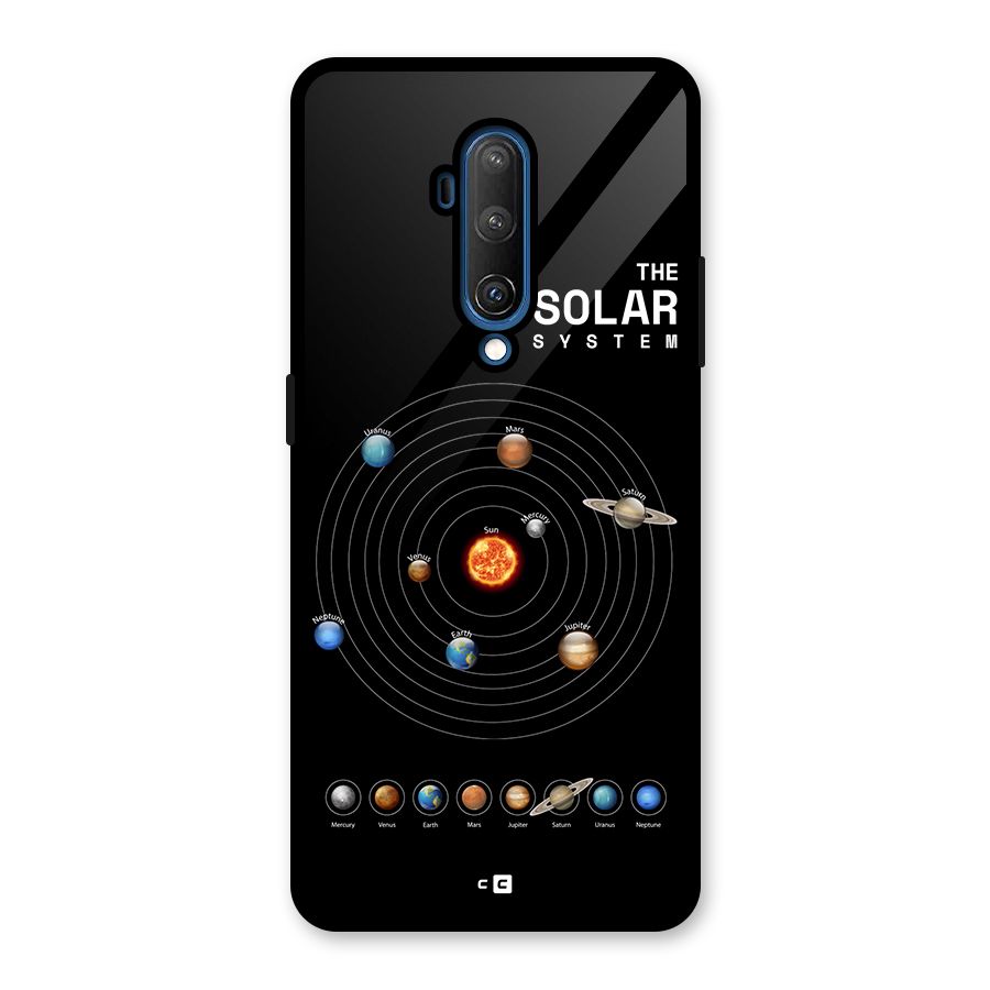 The Solar System Glass Back Case for OnePlus 7T Pro