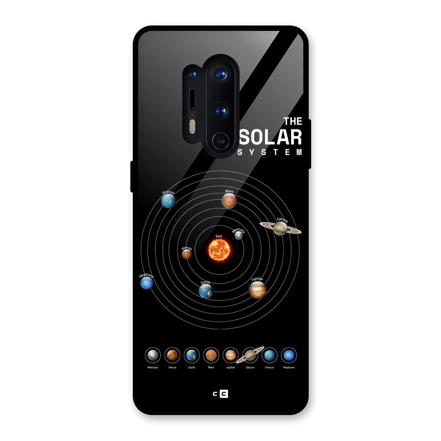 The Solar System Glass Back Case for OnePlus 8 Pro