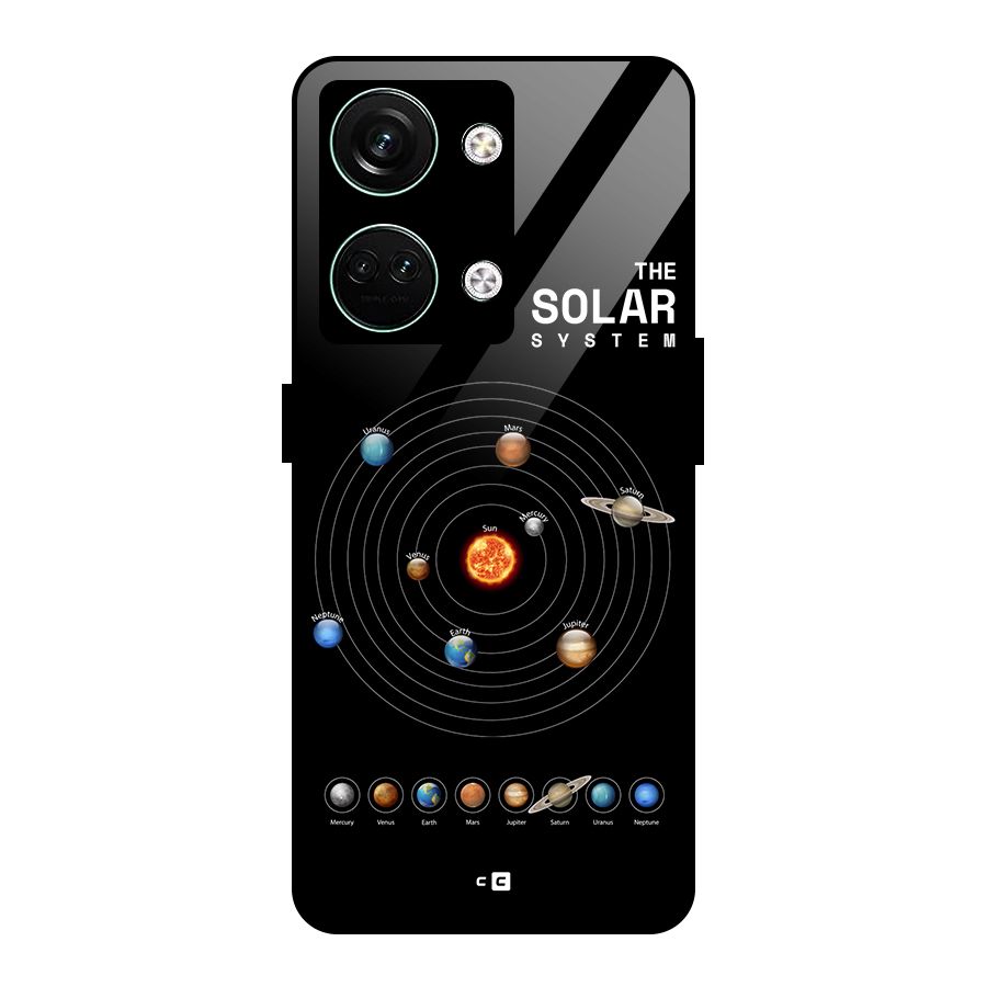 The Solar System Glass Back Case for Oneplus Nord 3
