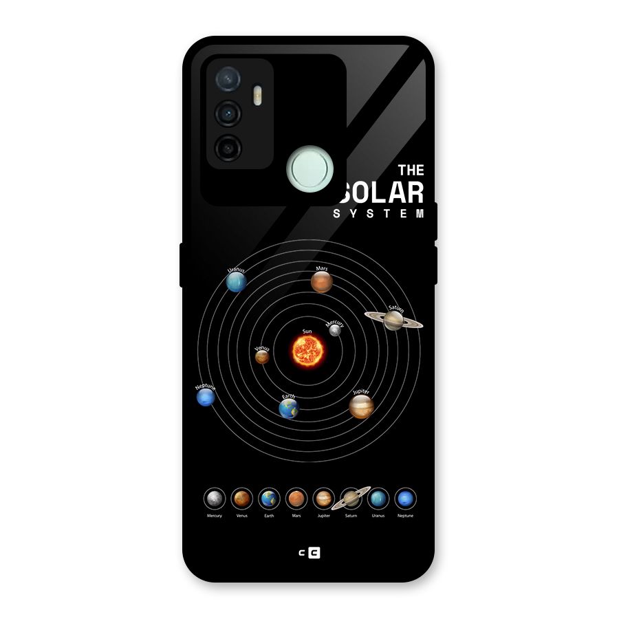 The Solar System Glass Back Case for Oppo A53