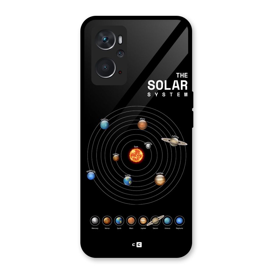 The Solar System Glass Back Case for Oppo K10 4G