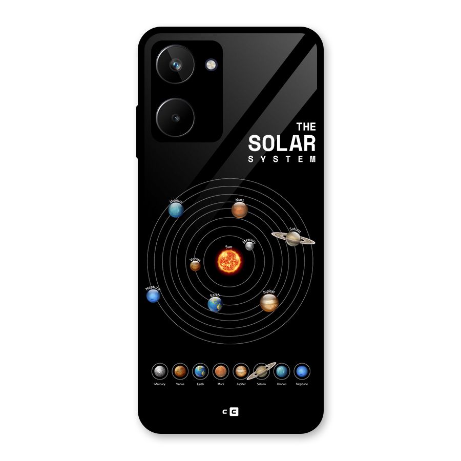 The Solar System Glass Back Case for Realme 10