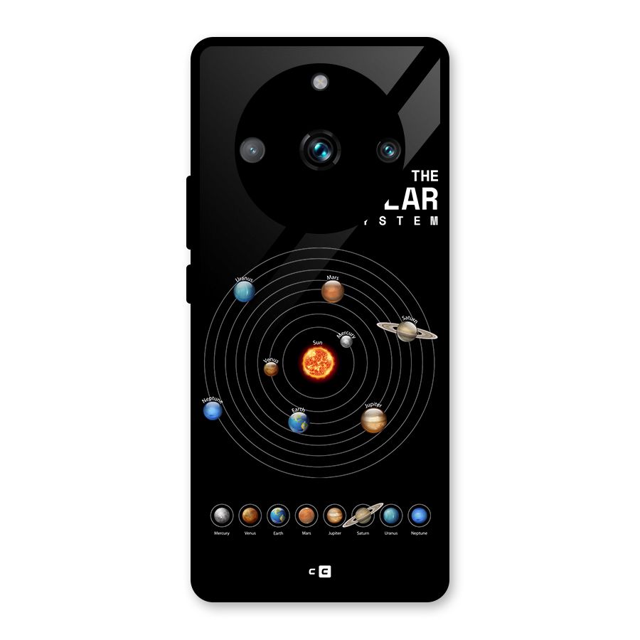The Solar System Glass Back Case for Realme 11 Pro Plus