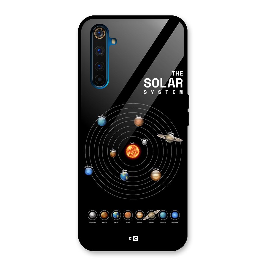 The Solar System Glass Back Case for Realme 6 Pro