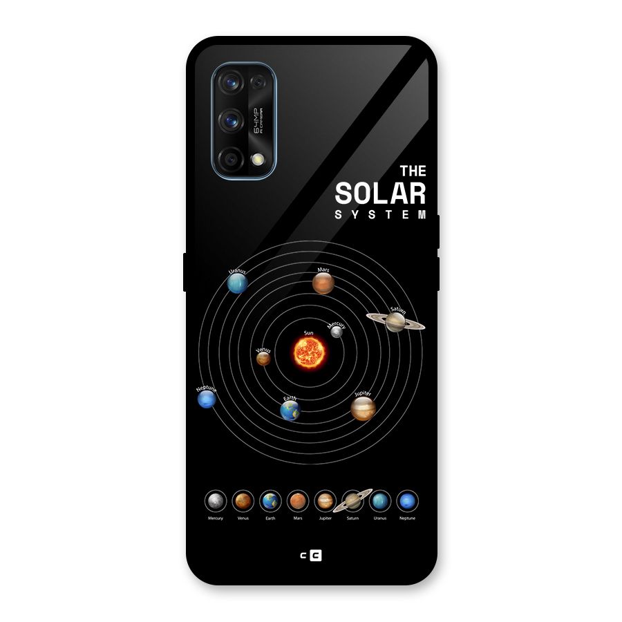 The Solar System Glass Back Case for Realme 7 Pro