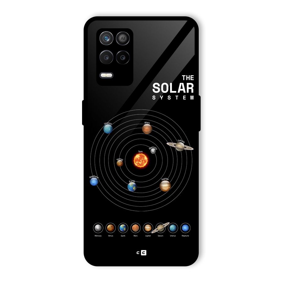 The Solar System Glass Back Case for Realme 8 5G