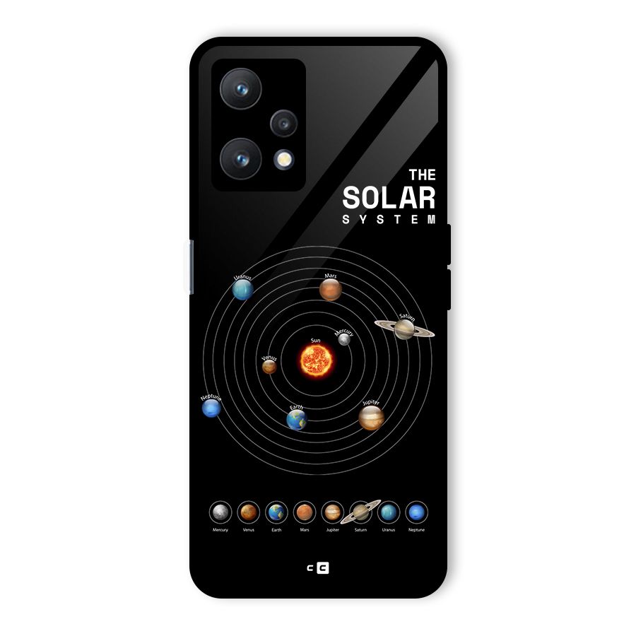 The Solar System Glass Back Case for Realme 9 Pro 5G