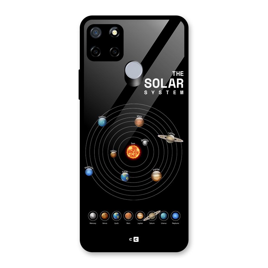 The Solar System Glass Back Case for Realme Narzo 30A