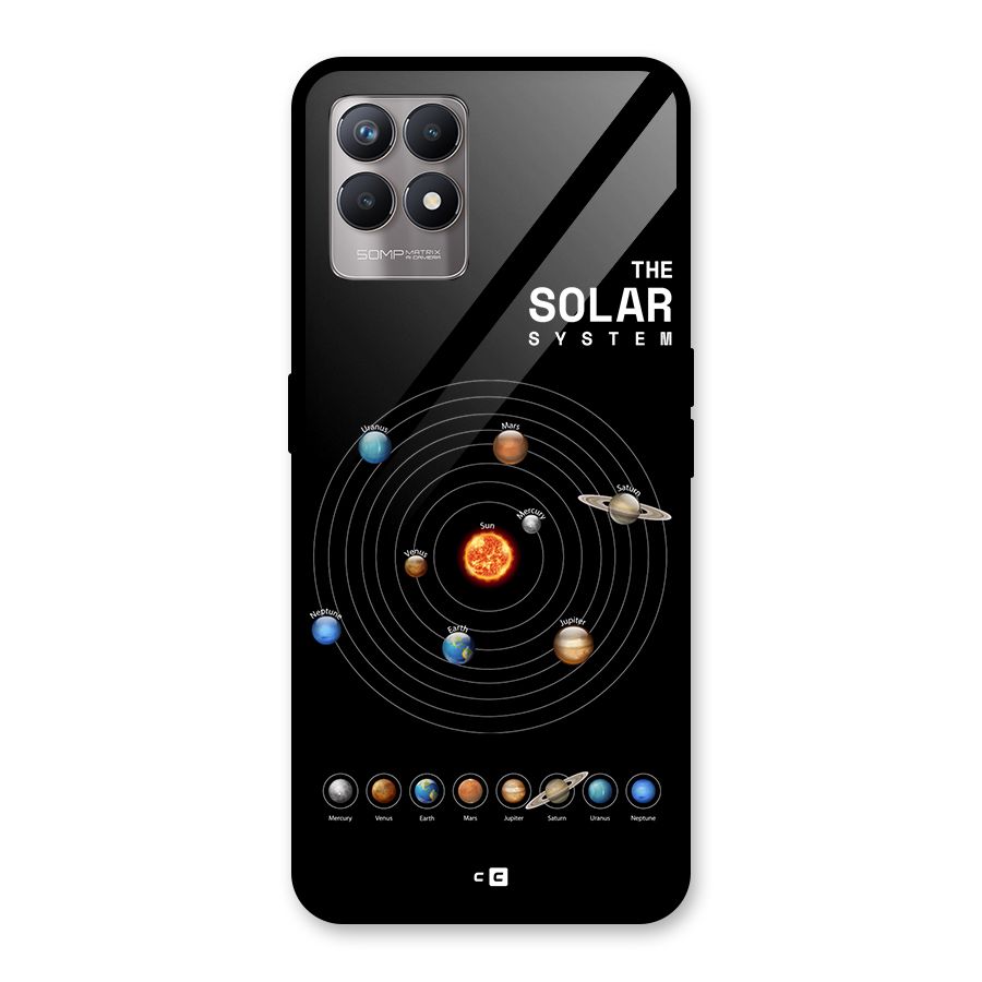 The Solar System Glass Back Case for Realme Narzo 50