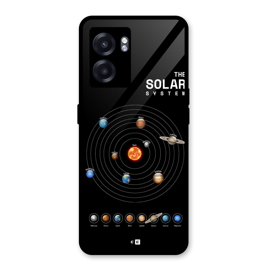 The Solar System Glass Back Case for Realme Narzo 50 5G