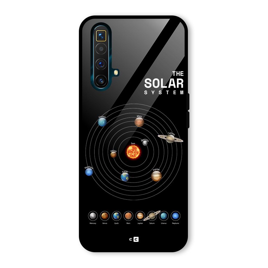 The Solar System Glass Back Case for Realme X3 SuperZoom