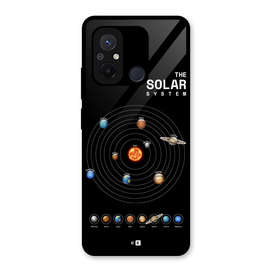 The Solar System Glass Back Case for Redmi 12C