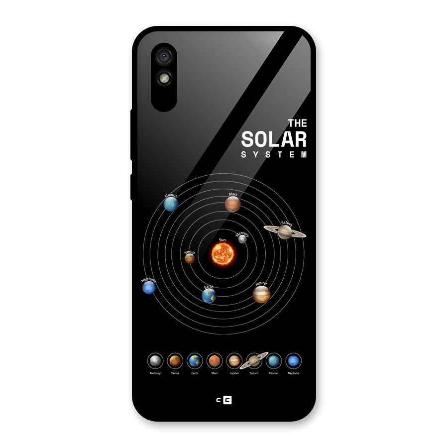 The Solar System Glass Back Case for Redmi 9i