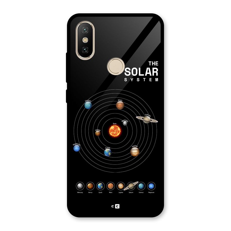 The Solar System Glass Back Case for Redmi A2