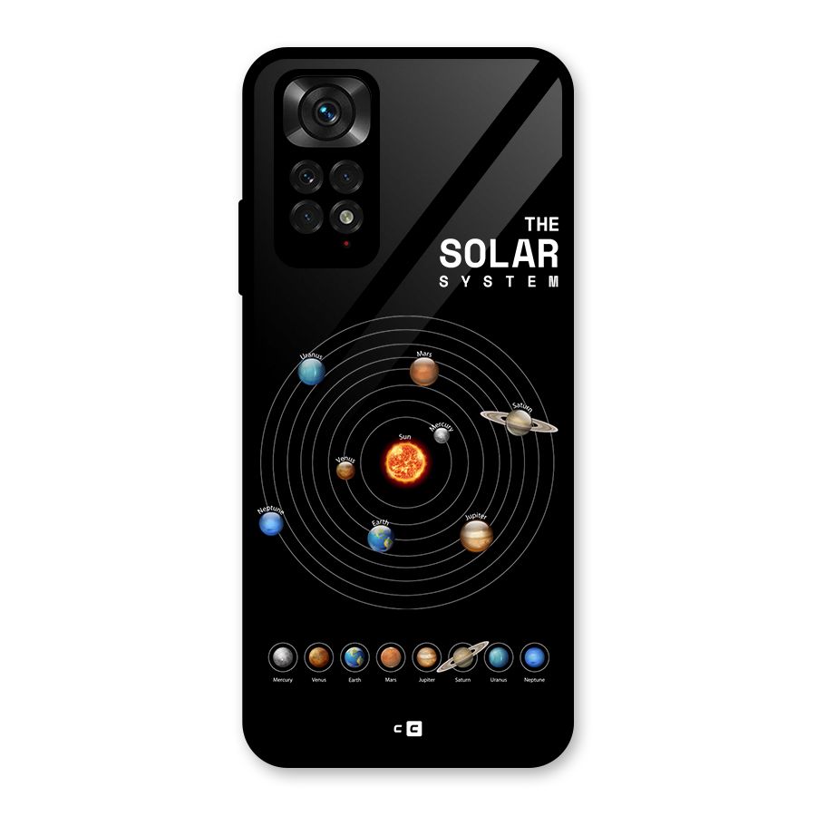 The Solar System Glass Back Case for Redmi Note 11