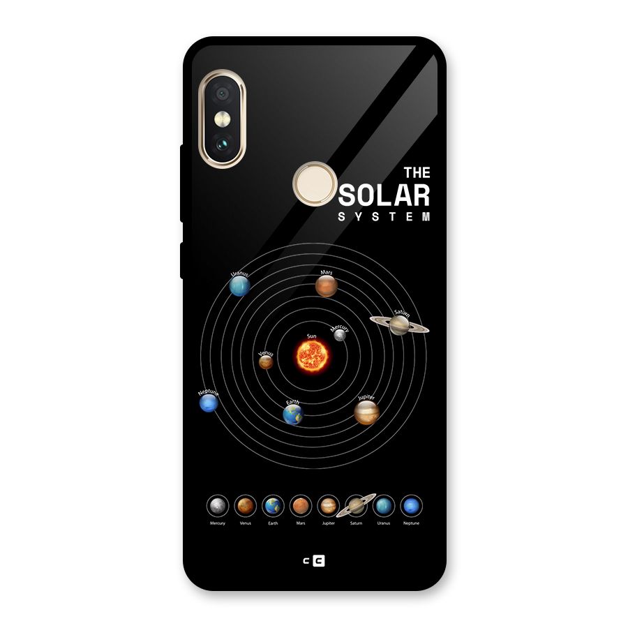 The Solar System Glass Back Case for Redmi Note 5 Pro