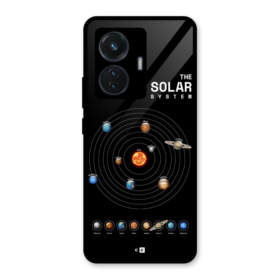 The Solar System Glass Back Case for Vivo T1 44W