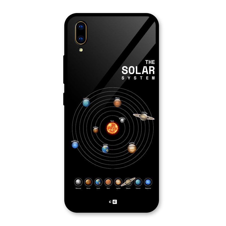 The Solar System Glass Back Case for Vivo V11 Pro