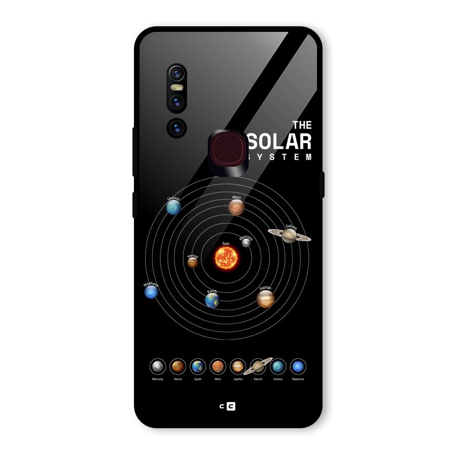 The Solar System Glass Back Case for Vivo V15