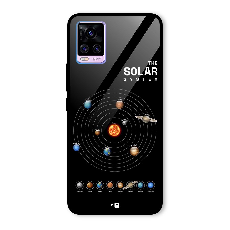 The Solar System Glass Back Case for Vivo V20 Pro