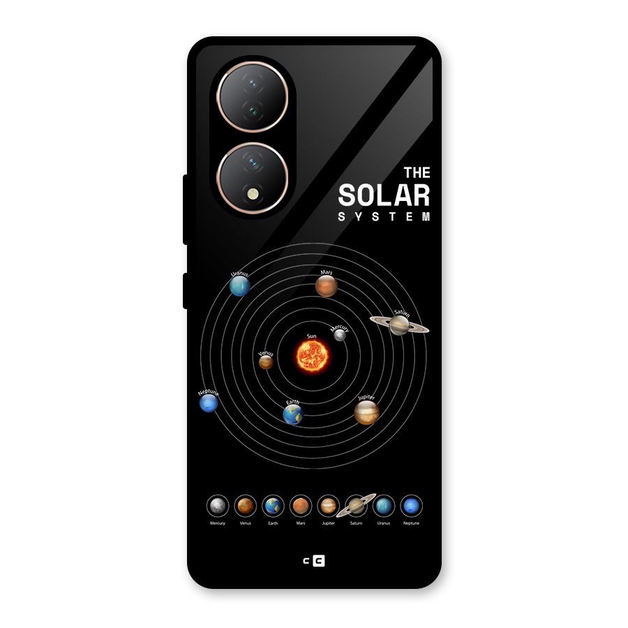 The Solar System Glass Back Case for Vivo Y100A