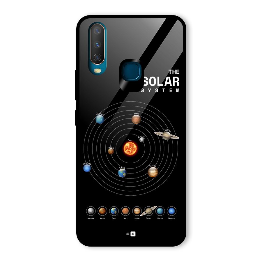 The Solar System Glass Back Case for Vivo Y15