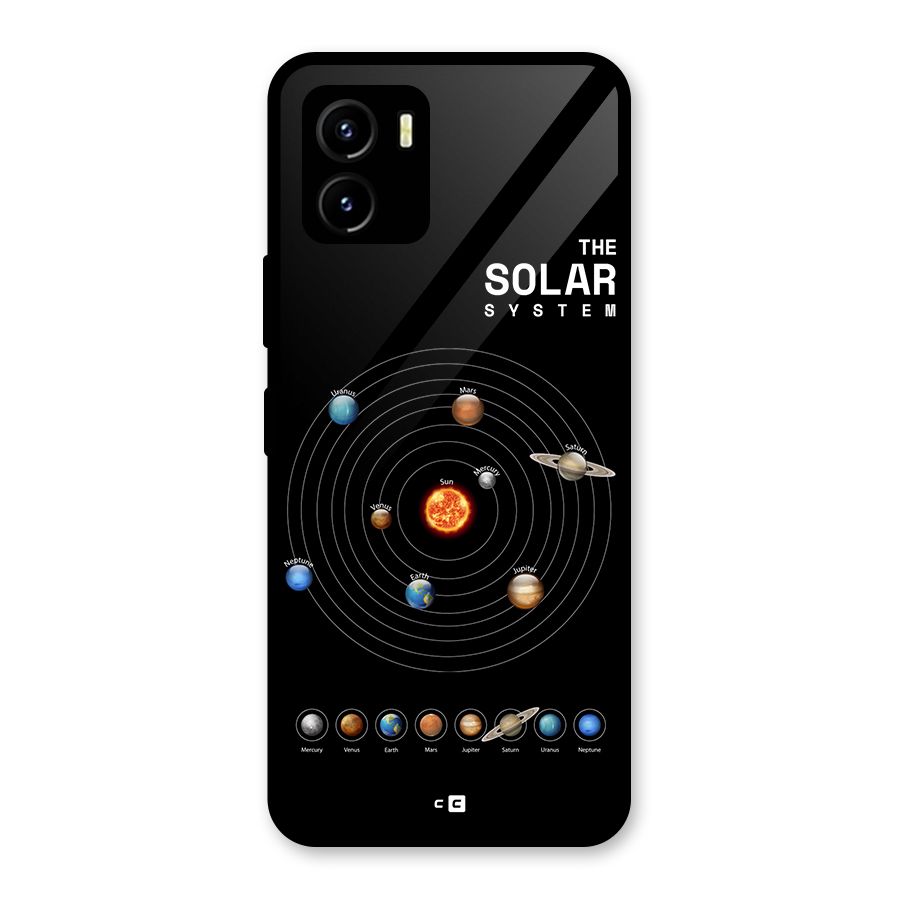 The Solar System Glass Back Case for Vivo Y15s