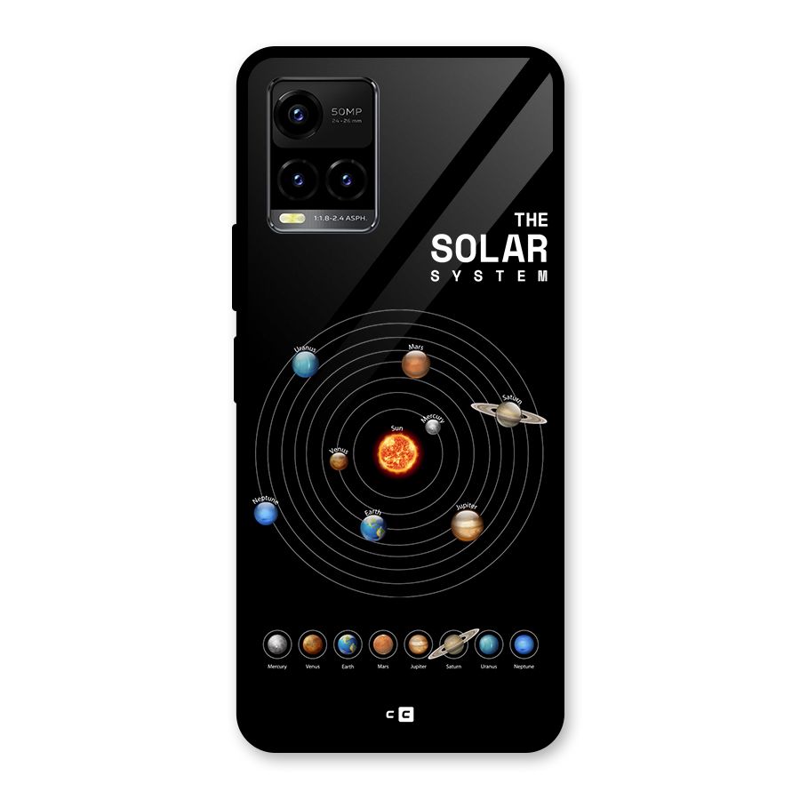 The Solar System Glass Back Case for Vivo Y21T