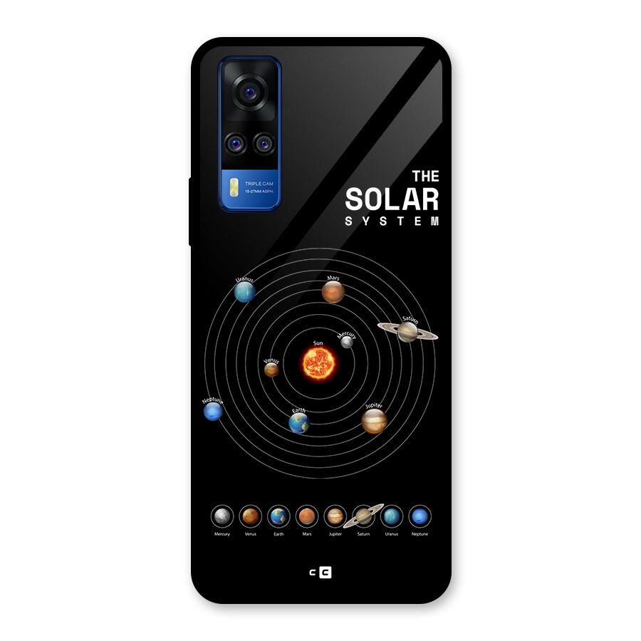The Solar System Glass Back Case for Vivo Y31