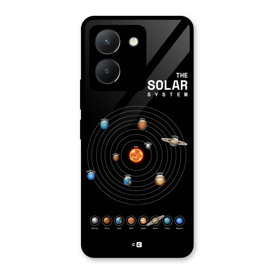 The Solar System Glass Back Case for Vivo Y36
