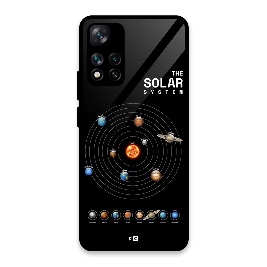 The Solar System Glass Back Case for Xiaomi 11i HyperCharge 5G