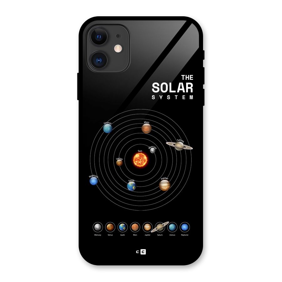 The Solar System Glass Back Case for iPhone 11