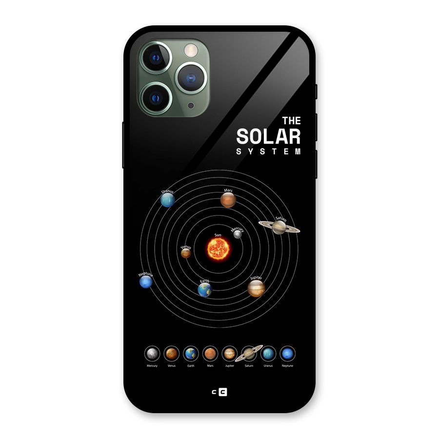 The Solar System Glass Back Case for iPhone 11 Pro