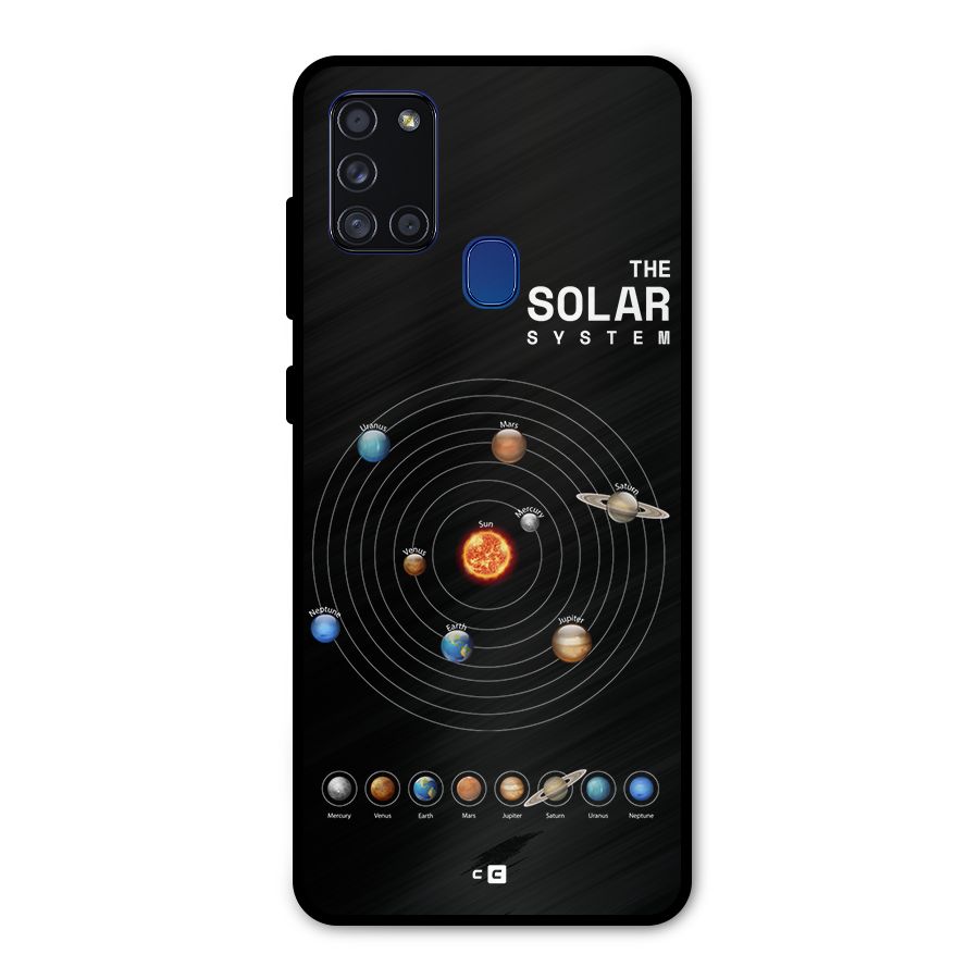 The Solar System Metal Back Case for Galaxy A21s