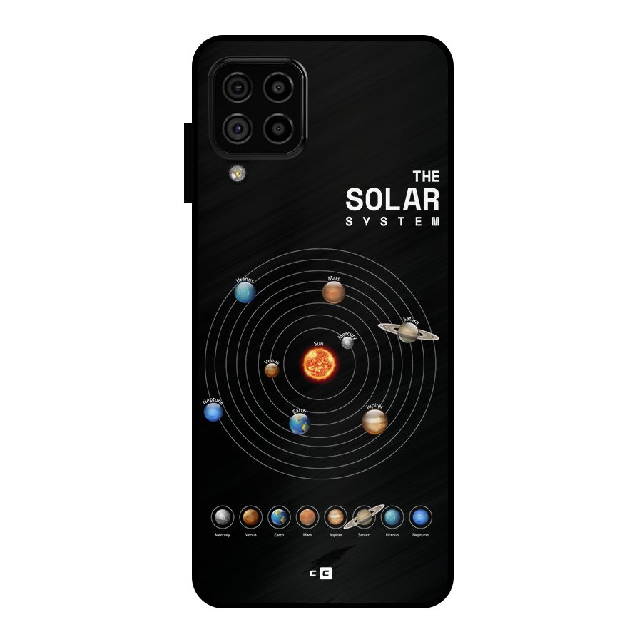 The Solar System Metal Back Case for Galaxy A22 4G