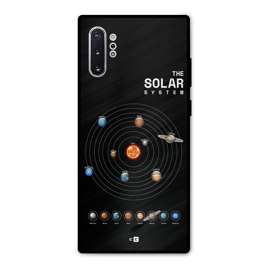 The Solar System Metal Back Case for Galaxy Note 10 Plus