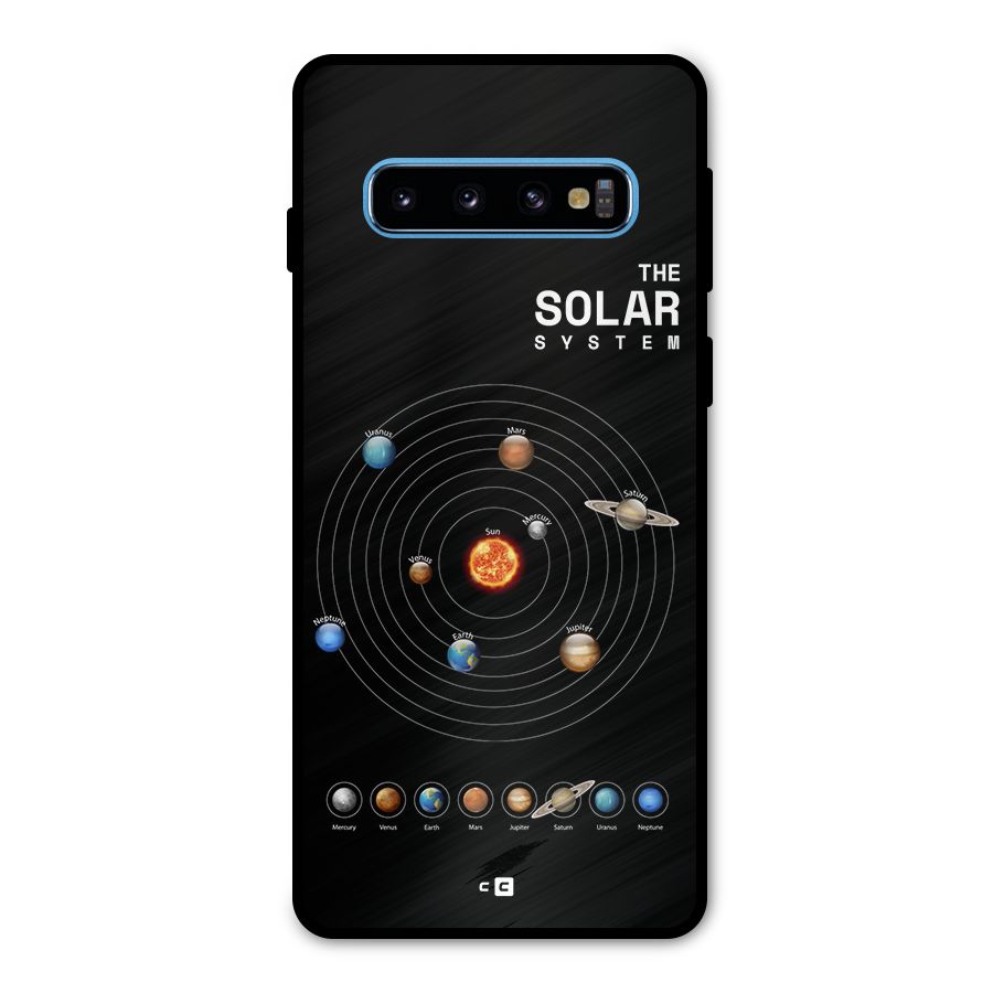 The Solar System Metal Back Case for Galaxy S10