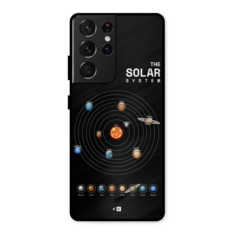 The Solar System Metal Back Case for Galaxy S21 Ultra 5G